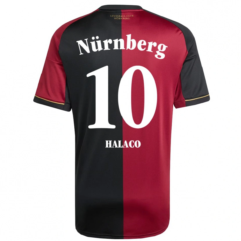 Danxen Barn Cem Halaco #10 Vinröd Svart Hemmatröja Matchtröjor 2025/26 Tröjor T-Tröja