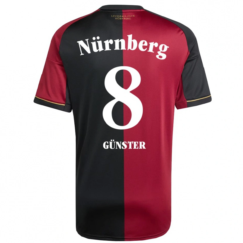 Danxen Barn Meret Günster #8 Vinröd Svart Hemmatröja Matchtröjor 2025/26 Tröjor T-Tröja