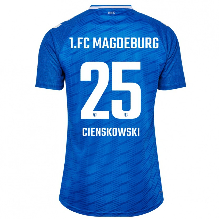 Danxen Barn Amy Cienskowski #25 Blå Vit Hemmatröja Matchtröjor 2025/26 Tröjor T-Tröja