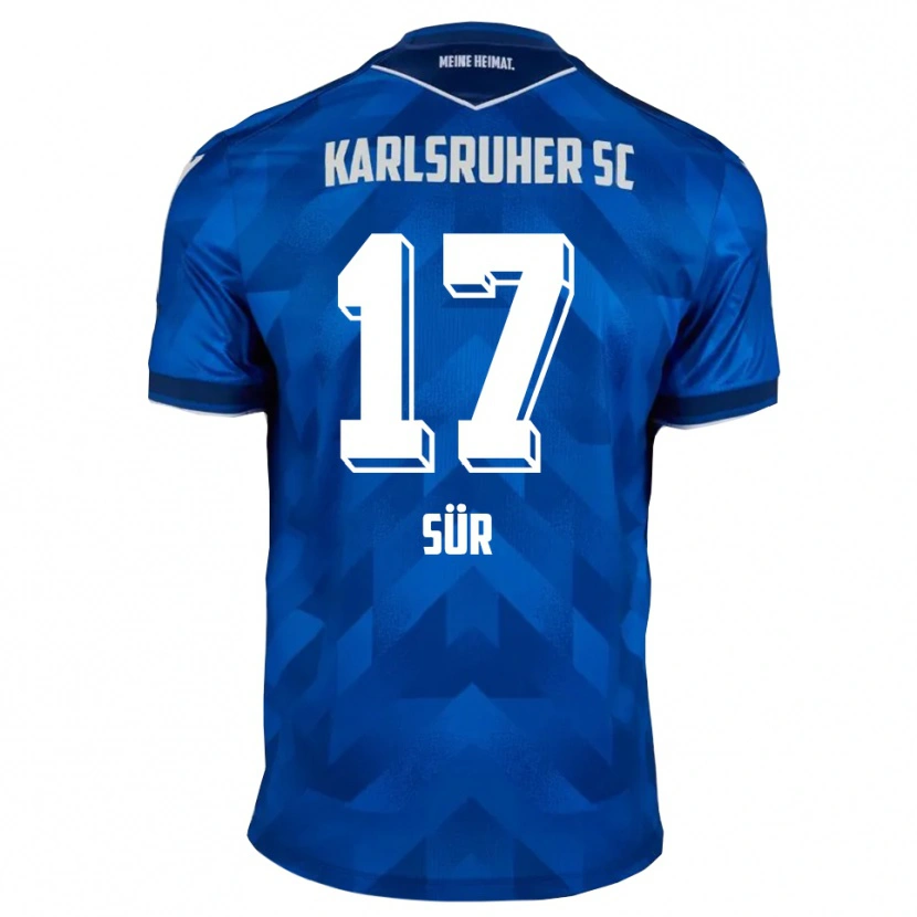Danxen Barn Devin Sür #17 Blå Vit Hemmatröja Matchtröjor 2025/26 Tröjor T-Tröja