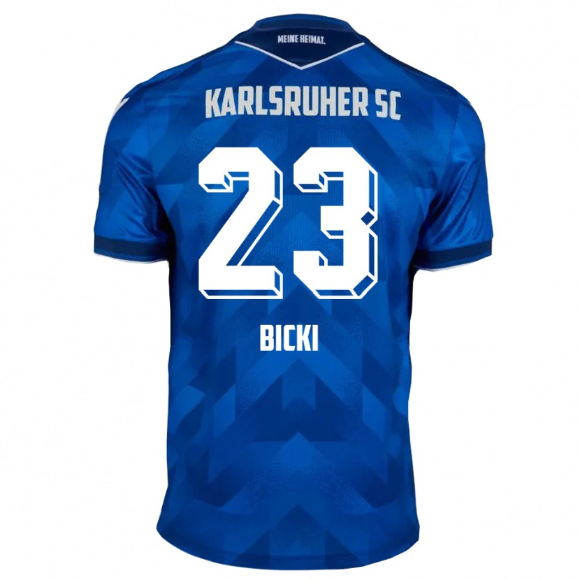 Danxen Barn Bekem Bicki #23 Blå Vit Hemmatröja Matchtröjor 2025/26 Tröjor T-Tröja