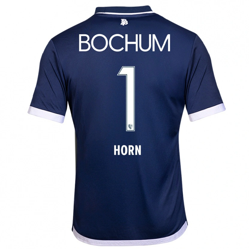 Danxen Barn Timo Horn #1 Marinblå Vit Hemmatröja Matchtröjor 2025/26 Tröjor T-Tröja