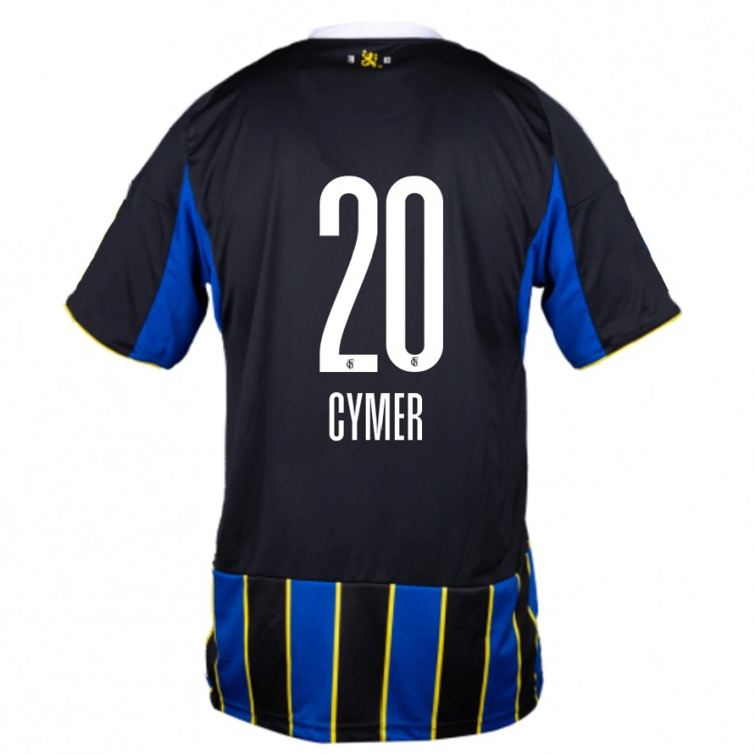 Danxen Barn Ricco Cymer #20 Blå Svart Gul Hemmatröja Matchtröjor 2025/26 Tröjor T-Tröja