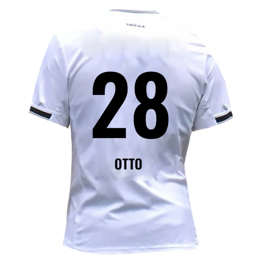 Danxen Barn Yari Otto #28 Vit Röd Hemmatröja Matchtröjor 2025/26 Tröjor T-Tröja