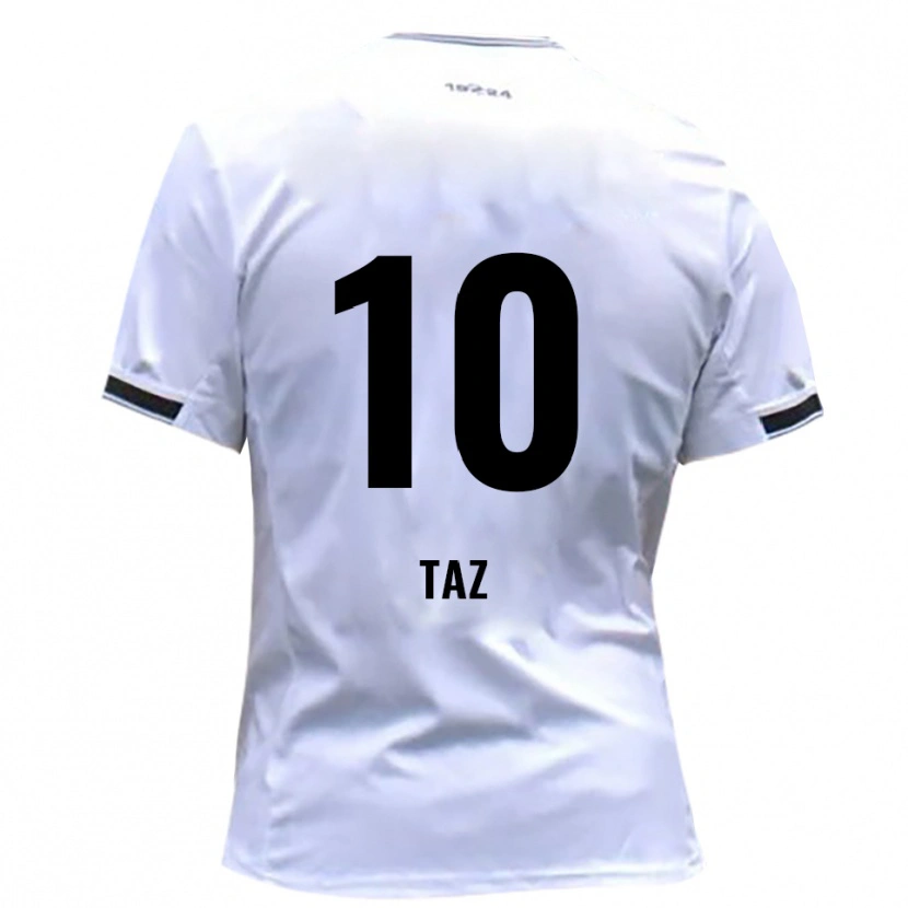 Danxen Barn Berkan Taz #10 Vit Röd Hemmatröja Matchtröjor 2025/26 Tröjor T-Tröja