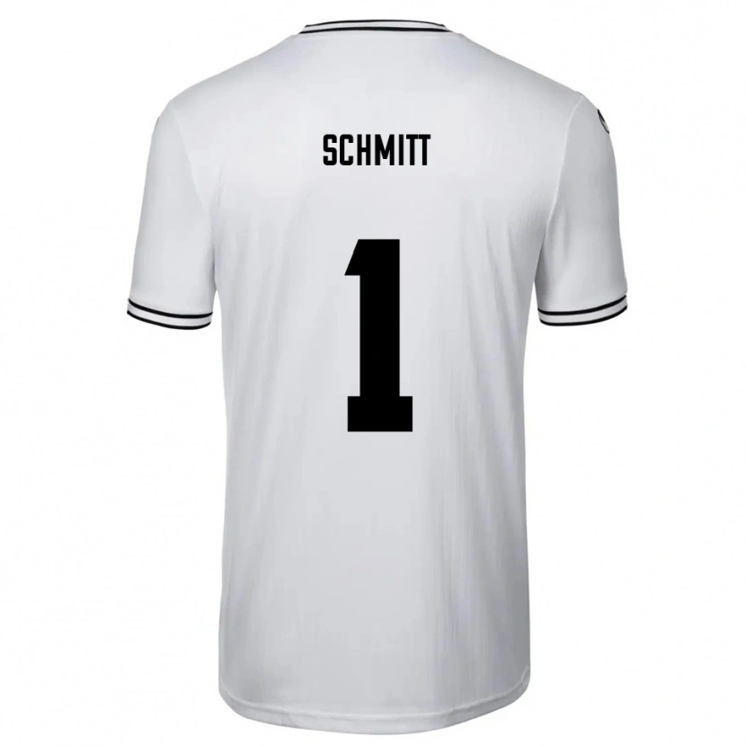 Danxen Barn Max Schmitt #1 Vit Svart Hemmatröja Matchtröjor 2025/26 Tröjor T-Tröja