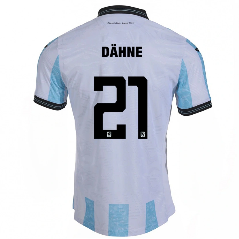 Danxen Barn Thomas Dähne #21 Vit Himmelsblå Hemmatröja Matchtröjor 2025/26 Tröjor T-Tröja