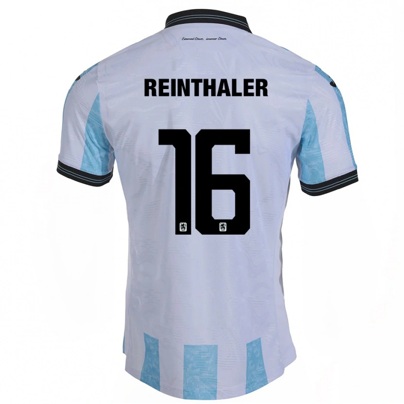 Danxen Barn Max Reinthaler #16 Vit Himmelsblå Hemmatröja Matchtröjor 2025/26 Tröjor T-Tröja