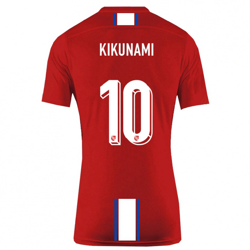 Danxen Barn Ryou Kikunami #10 Röd Vit Hemmatröja Matchtröjor 2025/26 Tröjor T-Tröja