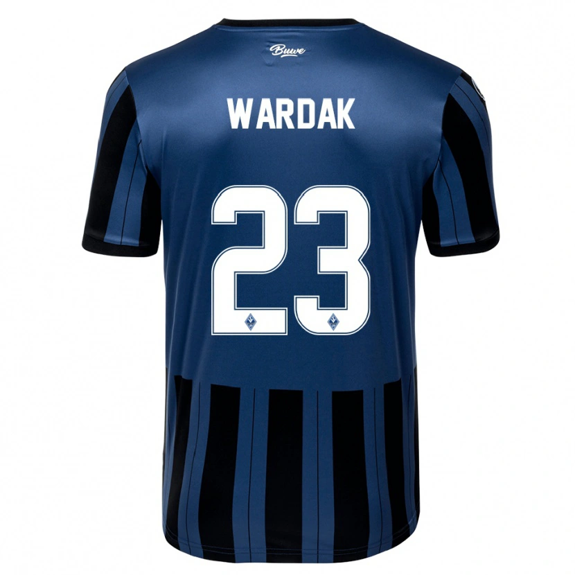 Danxen Barn Yusuf Wardak #23 Blå Grå Svart Hemmatröja Matchtröjor 2025/26 Tröjor T-Tröja