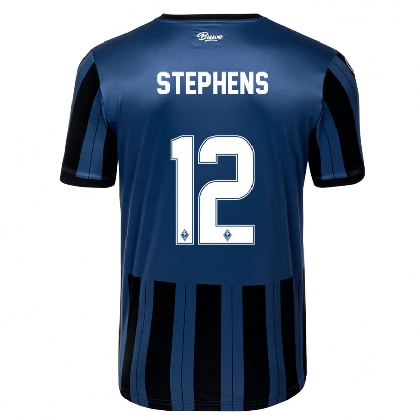 Danxen Barn Kaden Stephens #12 Blå Grå Svart Hemmatröja Matchtröjor 2025/26 Tröjor T-Tröja