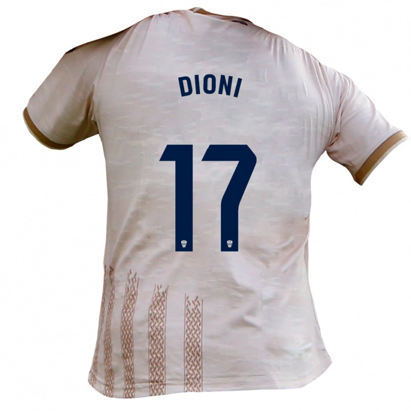 Danxen Barn Dioni #17 Benvit Brun Bortatröja Matchtröjor 2025/26 Tröjor T-Tröja