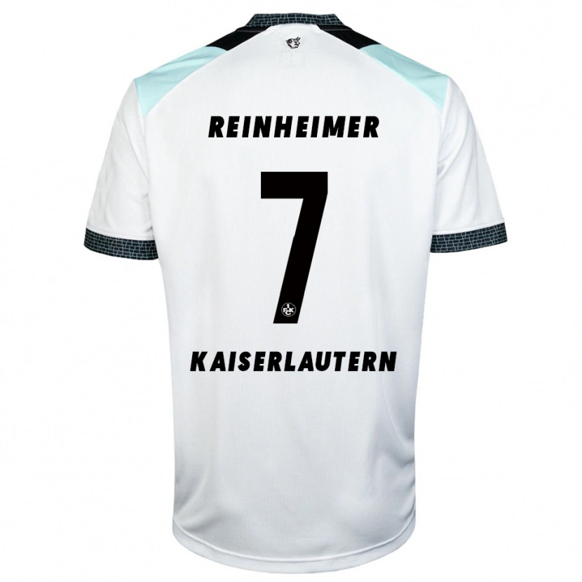 Danxen Barn Ben Reinheimer #7 Vit Svart Bortatröja Matchtröjor 2025/26 Tröjor T-Tröja