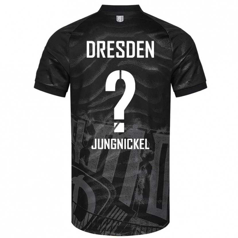 Danxen Barn Lars Jungnickel #0 Svart Grå Bortatröja Matchtröjor 2025/26 Tröjor T-Tröja