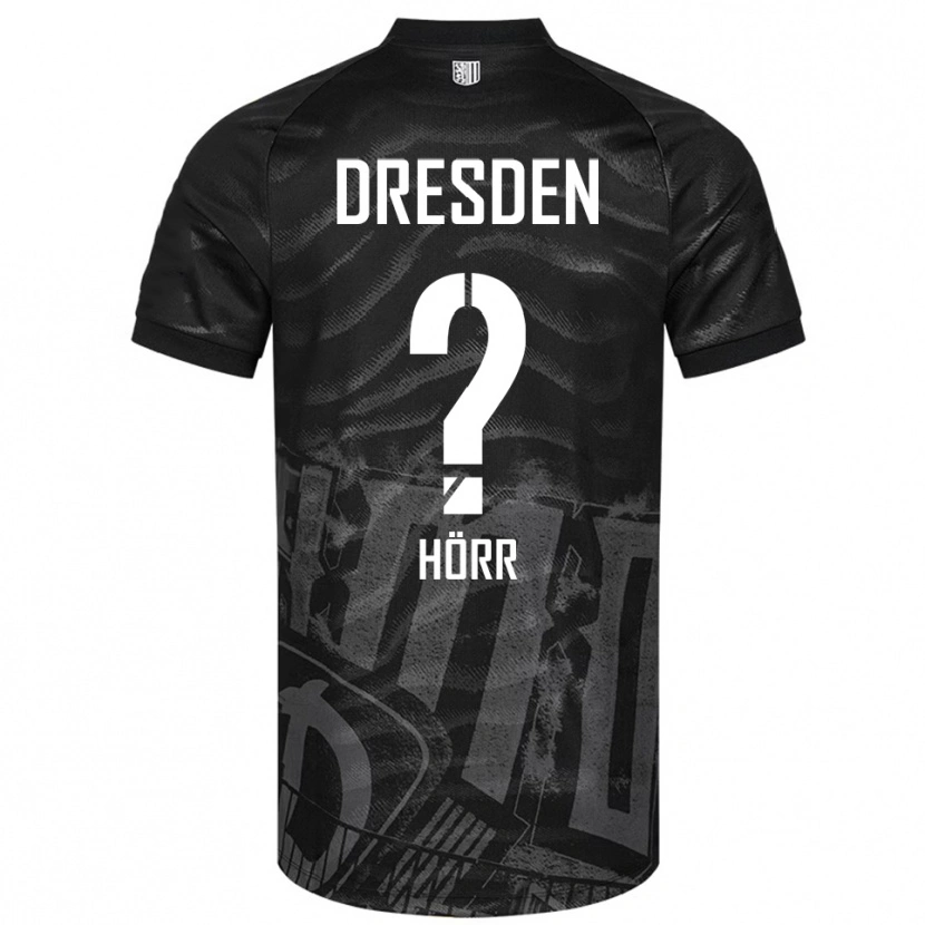 Danxen Barn Annemarie Hörr #0 Svart Grå Bortatröja Matchtröjor 2025/26 Tröjor T-Tröja