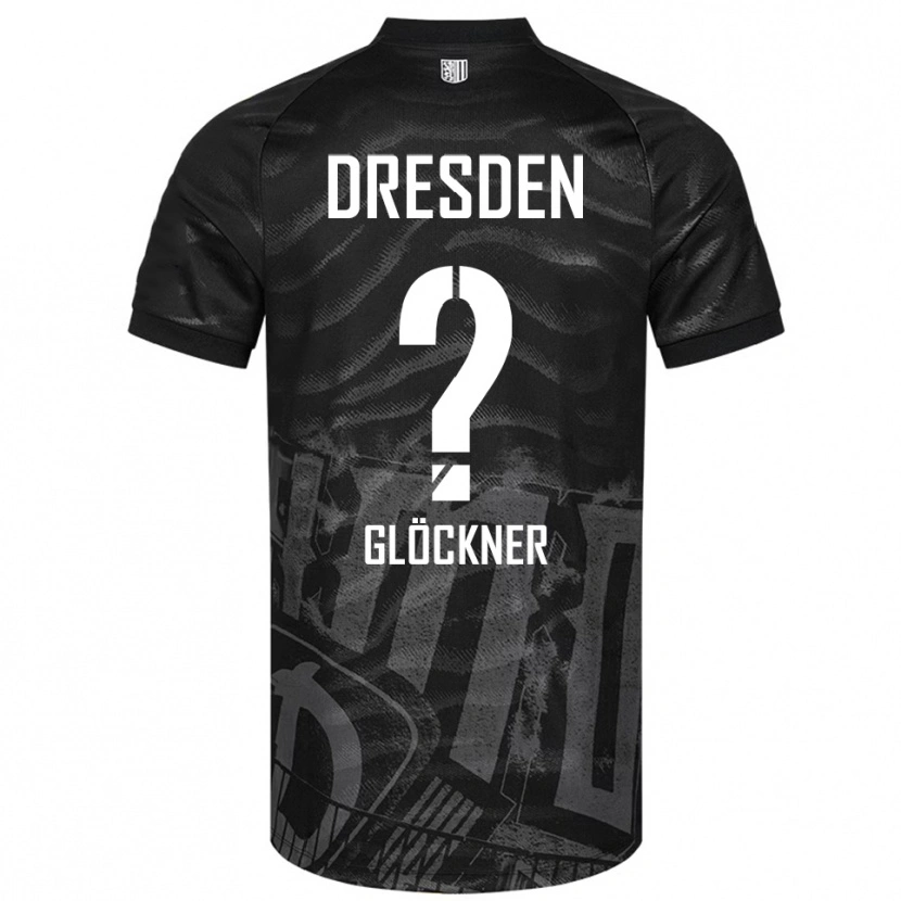 Danxen Barn Patricia Glöckner #0 Svart Grå Bortatröja Matchtröjor 2025/26 Tröjor T-Tröja