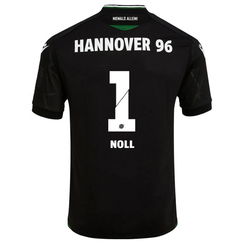 Danxen Barn Nahuel Noll #1 Svart Grön Bortatröja Matchtröjor 2025/26 Tröjor T-Tröja