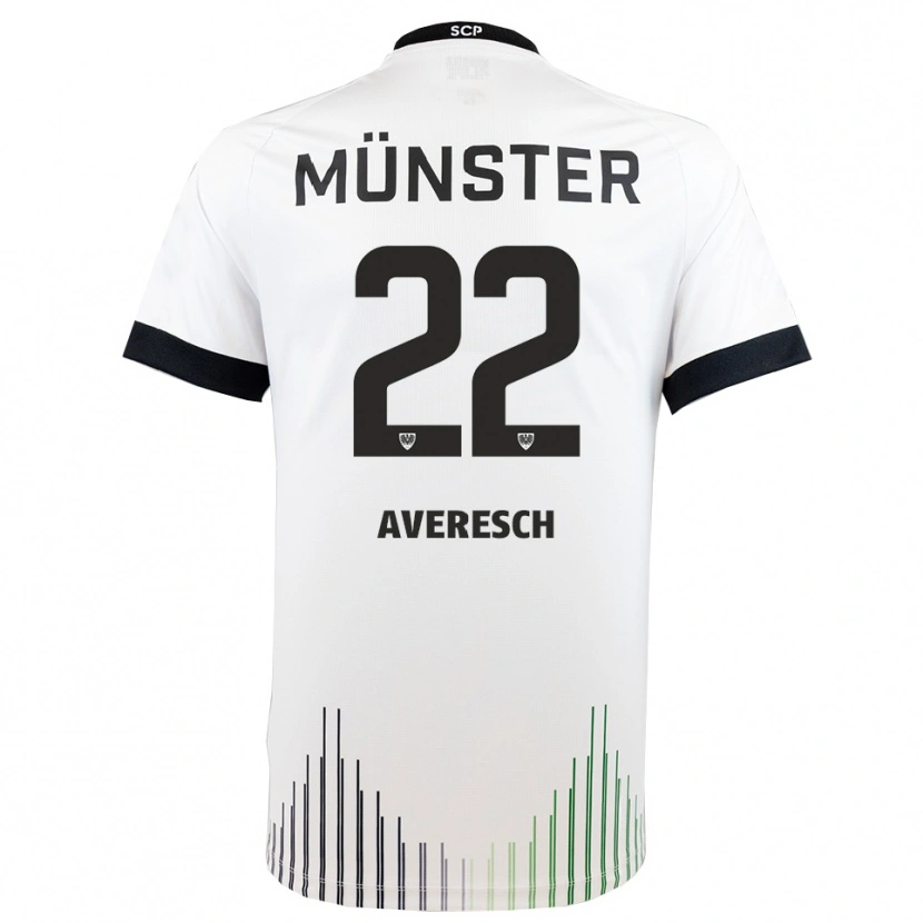 Danxen Barn Noah Averesch #22 Vit Svart Bortatröja Matchtröjor 2025/26 Tröjor T-Tröja