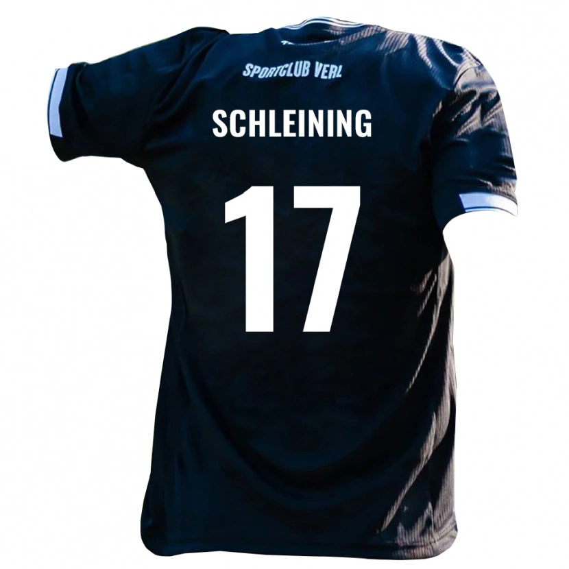 Danxen Barn Marvin Schleining #17 Svart Vit Bortatröja Matchtröjor 2025/26 Tröjor T-Tröja