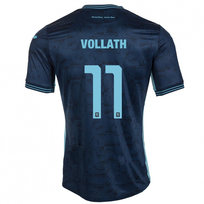 Danxen Barn René Vollath #11 Kungblå Bortatröja Matchtröjor 2025/26 Tröjor T-Tröja