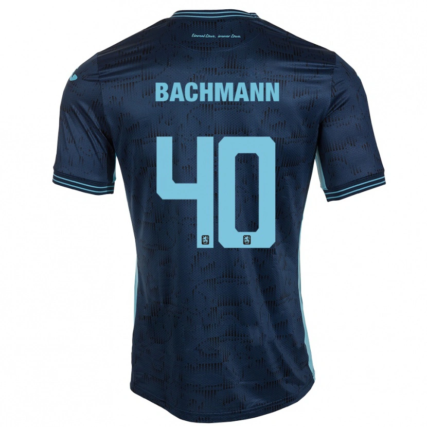 Danxen Barn Paul Bachmann #40 Kungblå Bortatröja Matchtröjor 2025/26 Tröjor T-Tröja