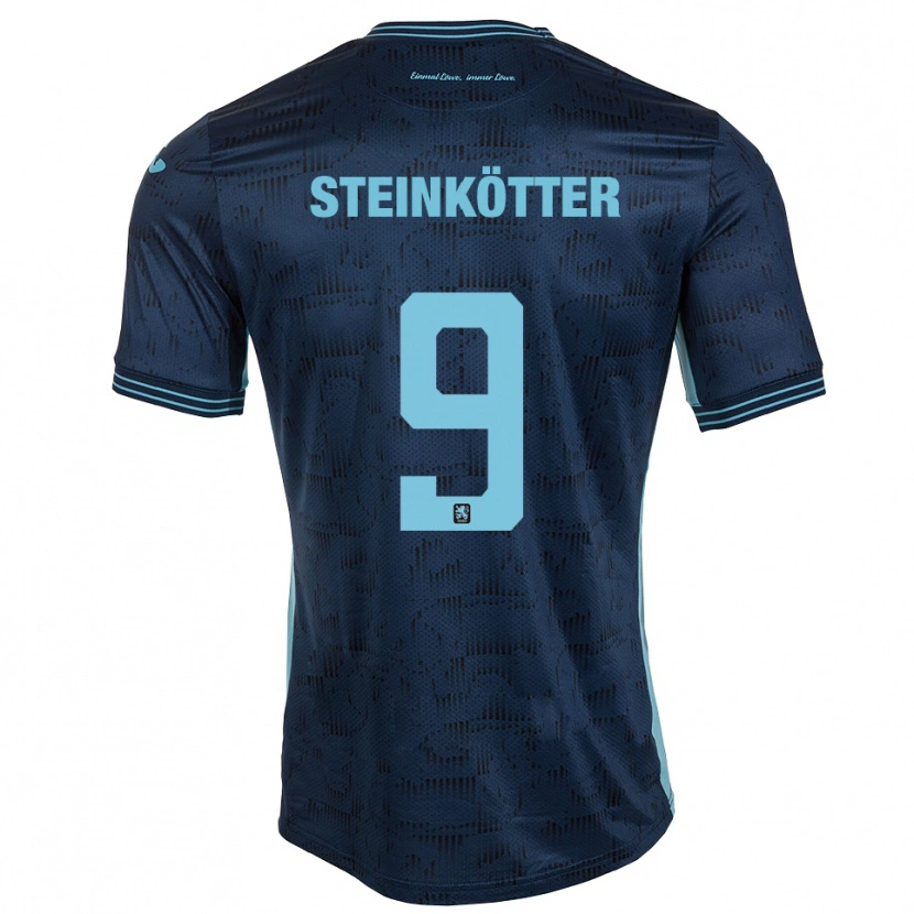 Danxen Barn Justin Steinkötter #9 Kungblå Bortatröja Matchtröjor 2025/26 Tröjor T-Tröja