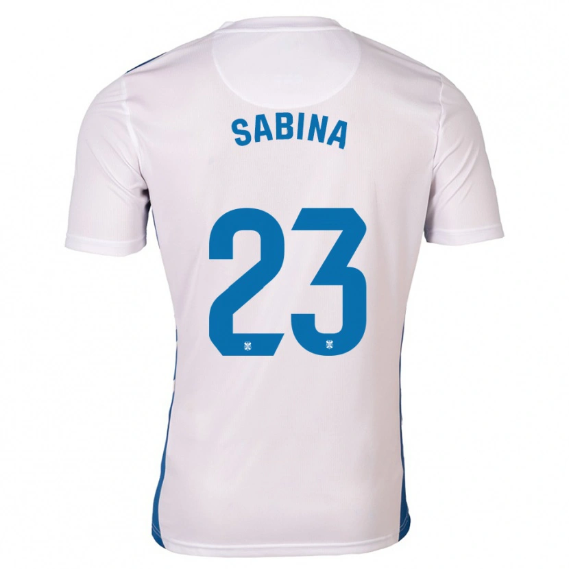Danxen Män Fran Sabina #23 Vit Blå Hemmatröja Matchtröjor 2025/26 Tröjor T-Tröja