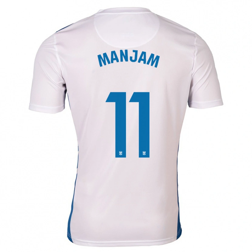 Danxen Män Alassan Manjam #11 Vit Blå Hemmatröja Matchtröjor 2025/26 Tröjor T-Tröja