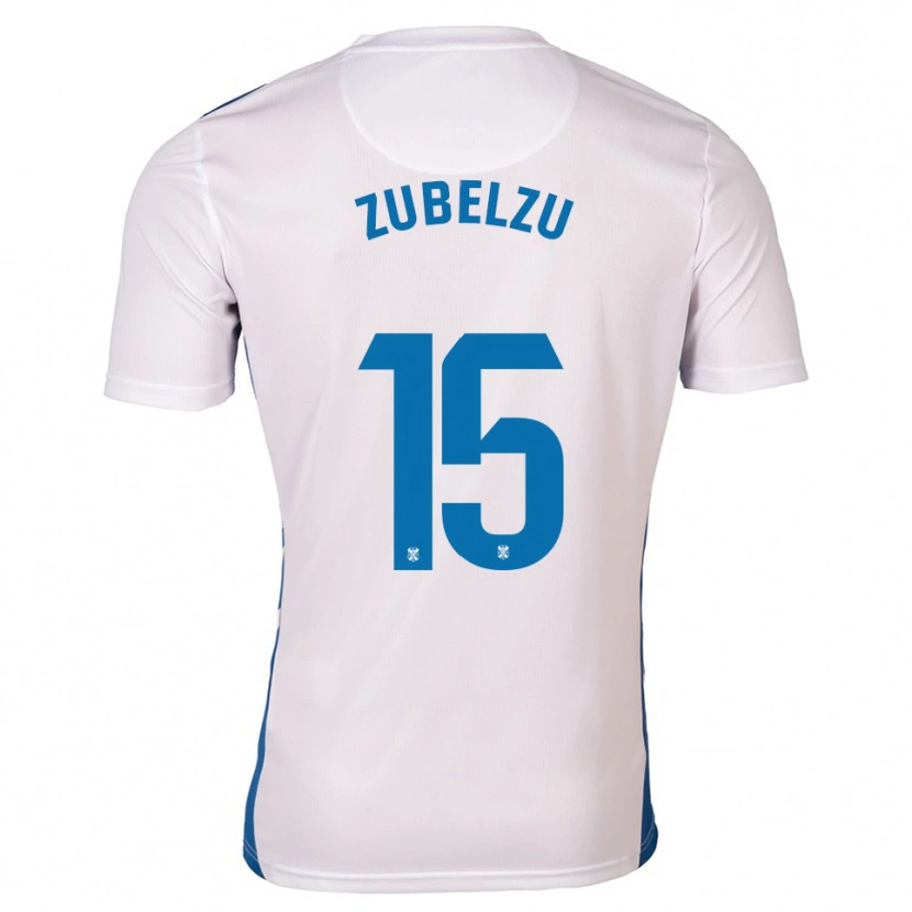 Danxen Män Julen Zubelzu #15 Vit Blå Hemmatröja Matchtröjor 2025/26 Tröjor T-Tröja