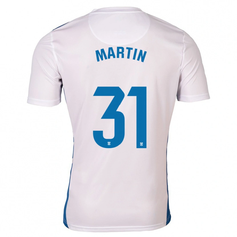 Danxen Män Guille Martin #31 Vit Blå Hemmatröja Matchtröjor 2025/26 Tröjor T-Tröja