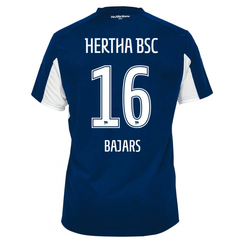 Danxen Män Marko Bajars #16 Vit Blå Hemmatröja Matchtröjor 2025/26 Tröjor T-Tröja