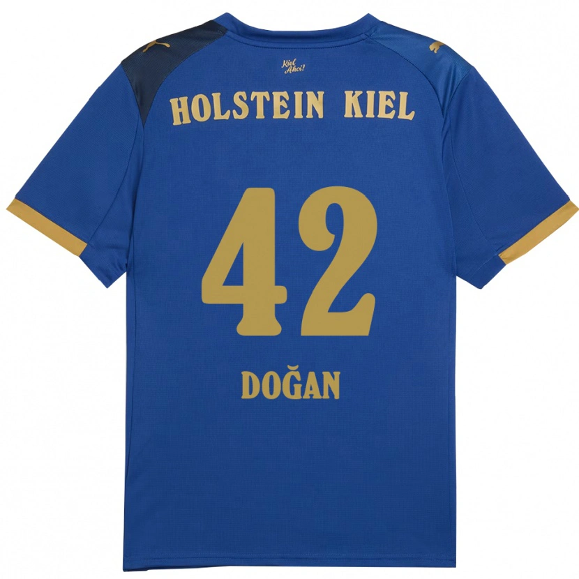 Danxen Män Tyler Doğan #42 Blå Guld Hemmatröja Matchtröjor 2025/26 Tröjor T-Tröja