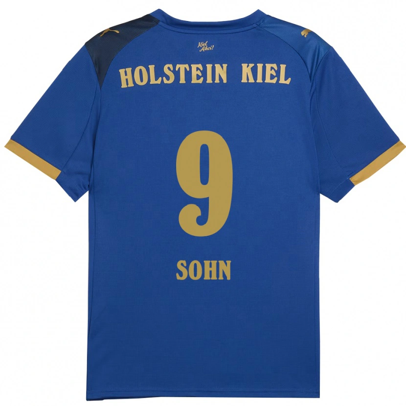 Danxen Män Etienne Sohn #9 Blå Guld Hemmatröja Matchtröjor 2025/26 Tröjor T-Tröja