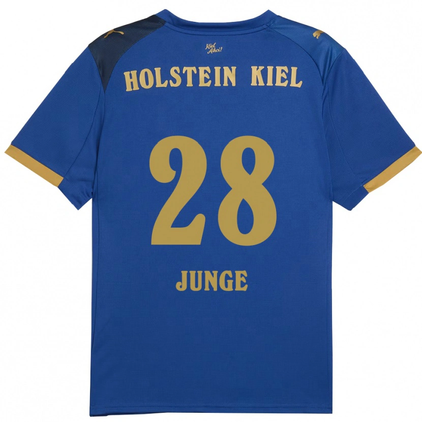 Danxen Män Leland-Jordan Junge #28 Blå Guld Hemmatröja Matchtröjor 2025/26 Tröjor T-Tröja
