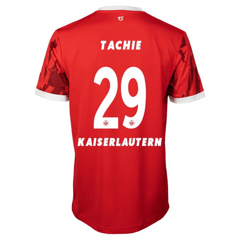 Danxen Män Richmond Tachie #29 Röd Vit Hemmatröja Matchtröjor 2025/26 Tröjor T-Tröja