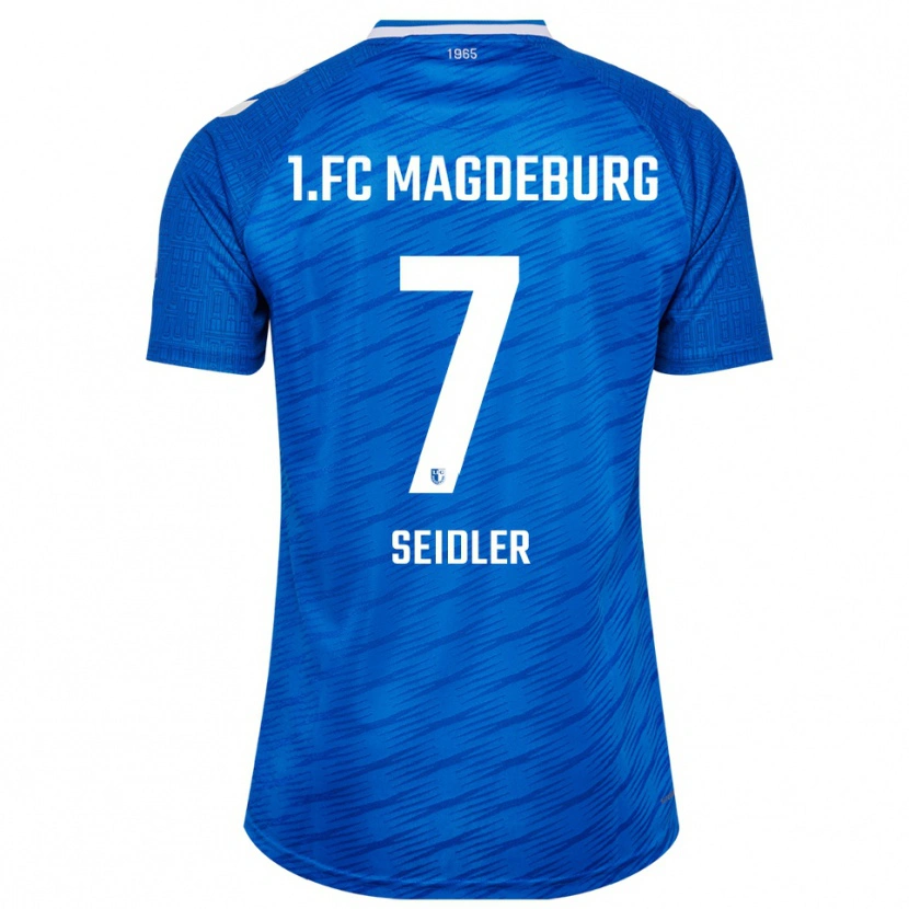 Danxen Män Wiebke Seidler #7 Blå Vit Hemmatröja Matchtröjor 2025/26 Tröjor T-Tröja