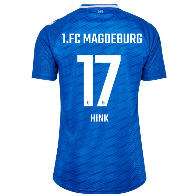 Danxen Män Hector Hink #17 Blå Vit Hemmatröja Matchtröjor 2025/26 Tröjor T-Tröja