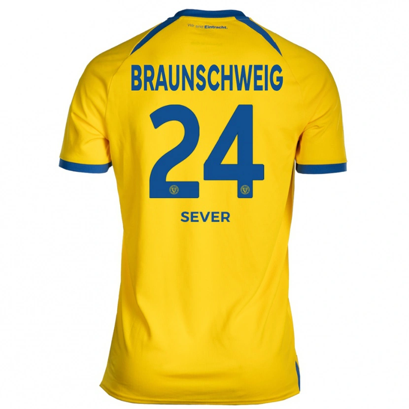 Danxen Män Ömer Sever #24 Gul Blå Hemmatröja Matchtröjor 2025/26 Tröjor T-Tröja
