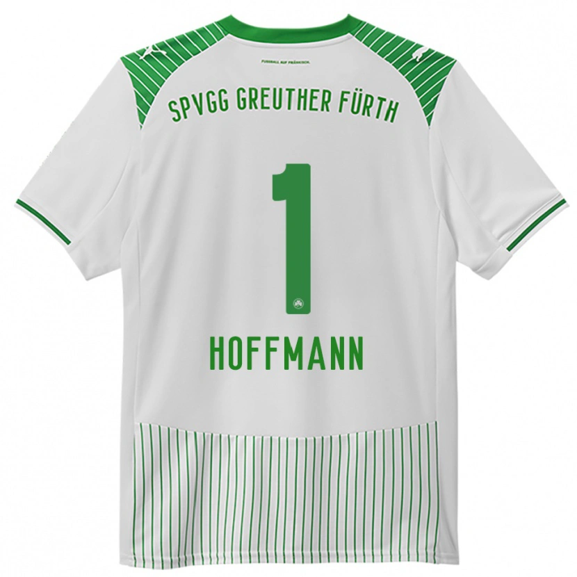 Danxen Män Simon Hoffmann #1 Vit Grön Hemmatröja Matchtröjor 2025/26 Tröjor T-Tröja