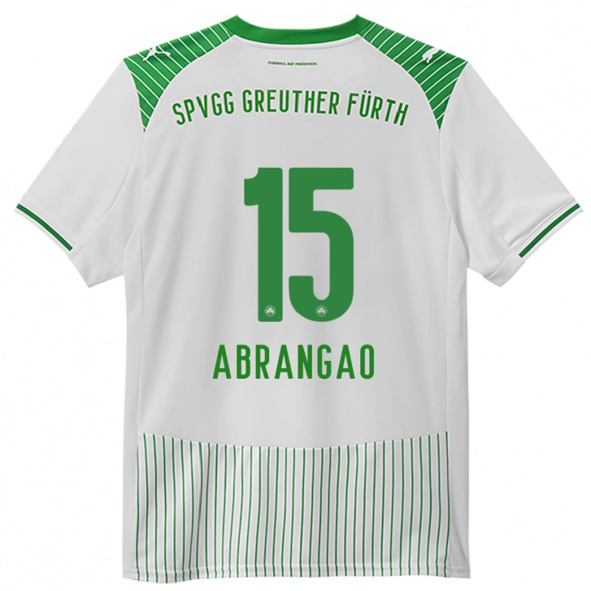 Danxen Män David Abrangao #15 Vit Grön Hemmatröja Matchtröjor 2025/26 Tröjor T-Tröja