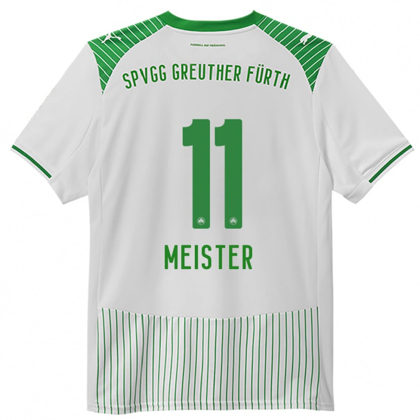 Danxen Män Christoph Meister #11 Vit Grön Hemmatröja Matchtröjor 2025/26 Tröjor T-Tröja
