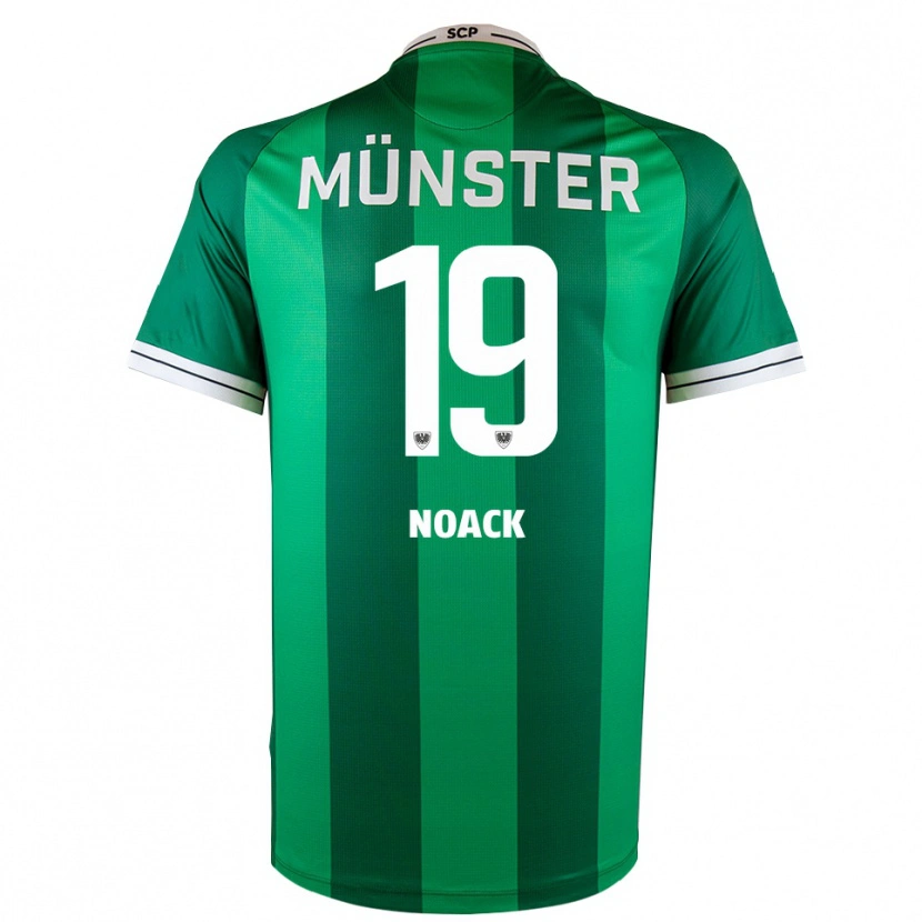 Danxen Män Finn Noack #19 Grön Vit Hemmatröja Matchtröjor 2025/26 Tröjor T-Tröja