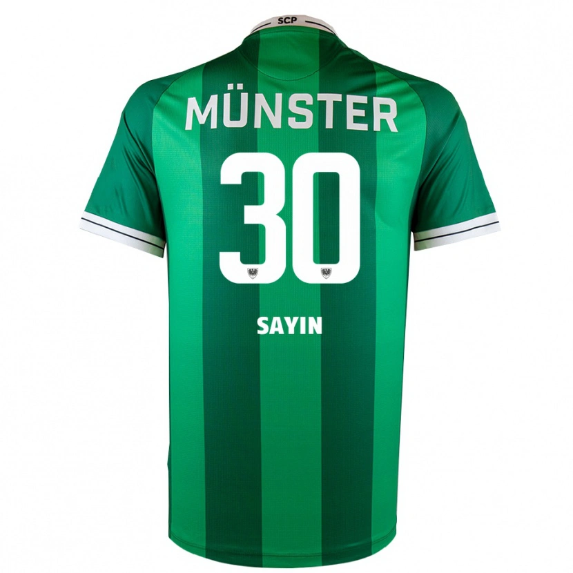 Danxen Män Melih Sayin #30 Grön Vit Hemmatröja Matchtröjor 2025/26 Tröjor T-Tröja