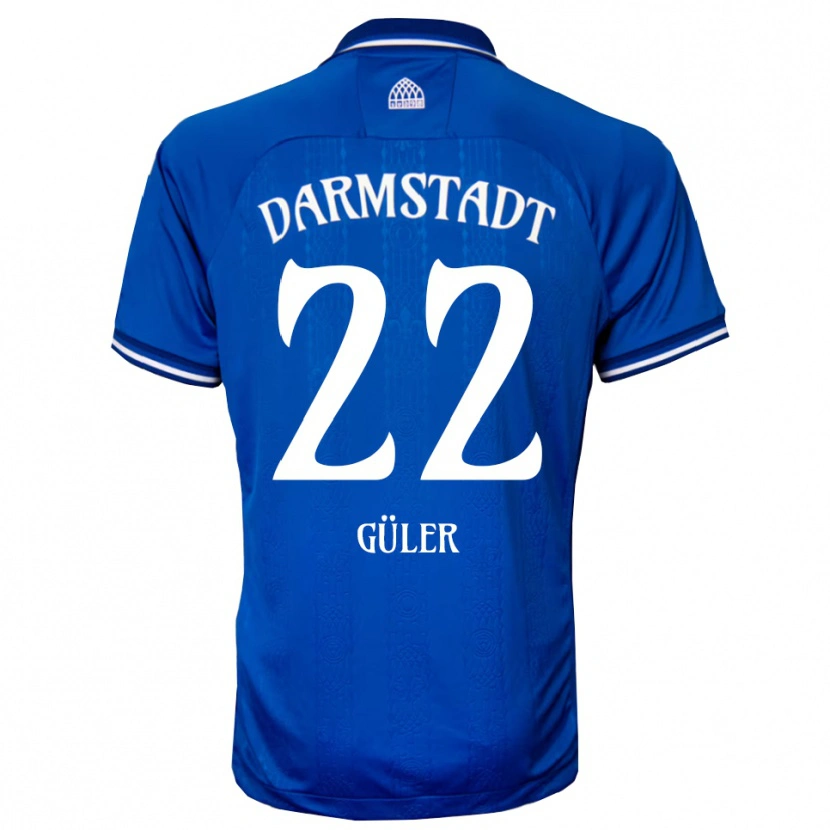 Danxen Män Serhat-Semih Güler #22 Blå Vit Hemmatröja Matchtröjor 2025/26 Tröjor T-Tröja