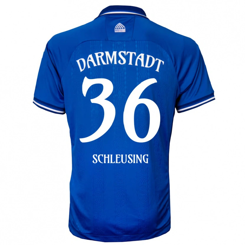 Danxen Män Lenox Schleusing #36 Blå Vit Hemmatröja Matchtröjor 2025/26 Tröjor T-Tröja