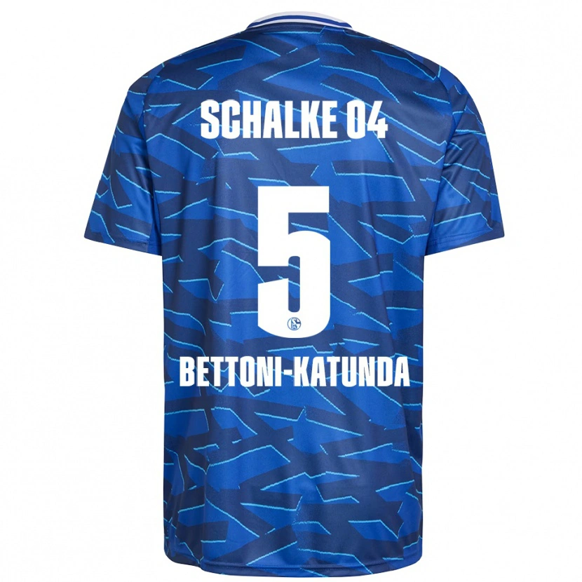 Danxen Män Claudio Bettoni-Katunda #5 Kungblå Vit Hemmatröja Matchtröjor 2025/26 Tröjor T-Tröja