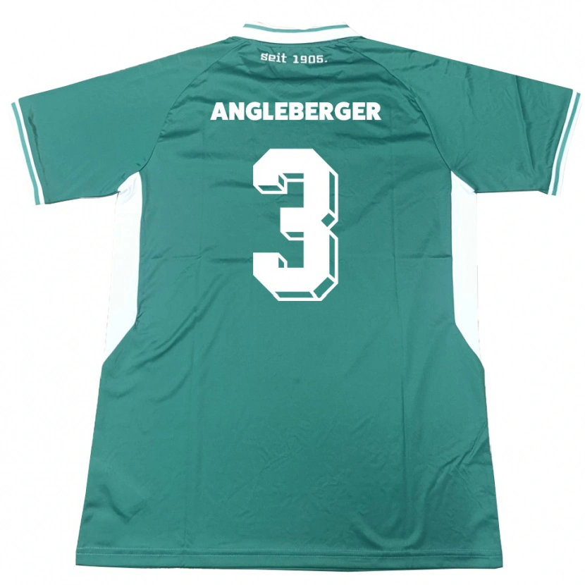 Danxen Män Devin Angleberger #3 Grön Vit Hemmatröja Matchtröjor 2025/26 Tröjor T-Tröja