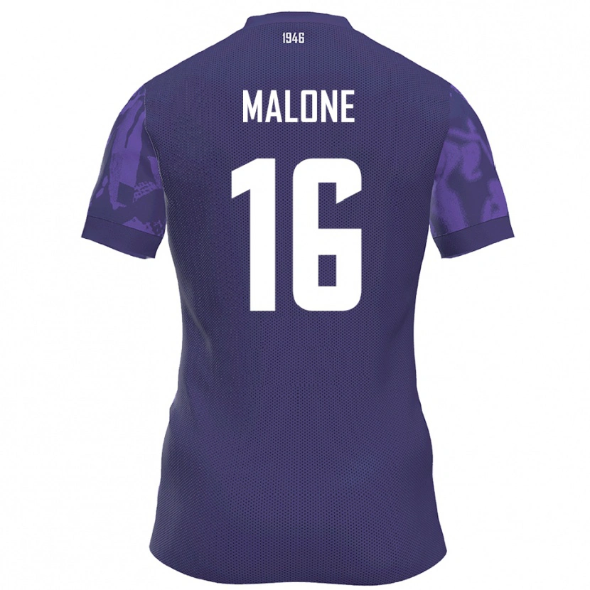 Danxen Män Ryan Malone #16 Lila Vit Hemmatröja Matchtröjor 2025/26 Tröjor T-Tröja