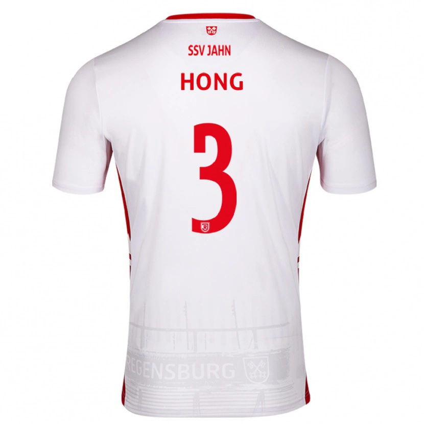 Danxen Män Hong Lac Luong Thanh #3 Vit Röd Hemmatröja Matchtröjor 2025/26 Tröjor T-Tröja