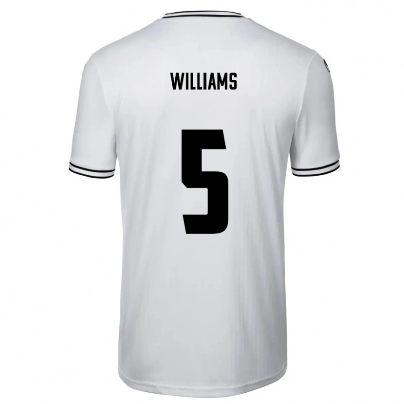 Danxen Män Daniel Williams #5 Vit Svart Hemmatröja Matchtröjor 2025/26 Tröjor T-Tröja